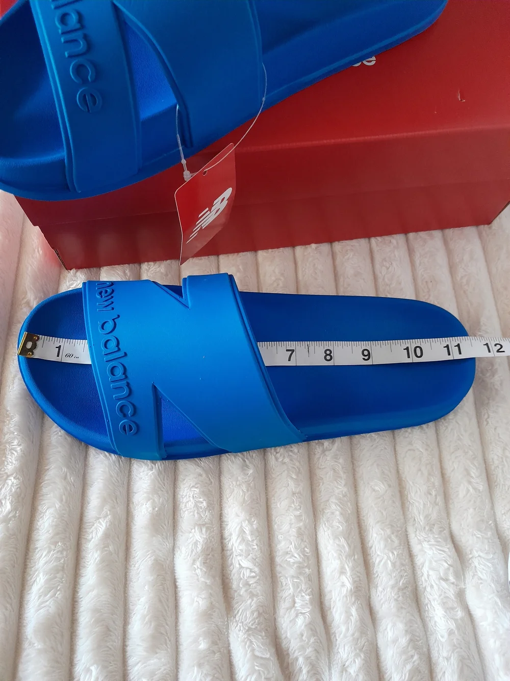 New Balance 200 N Slide Sandals Blue Oasis Men 11 D NIB